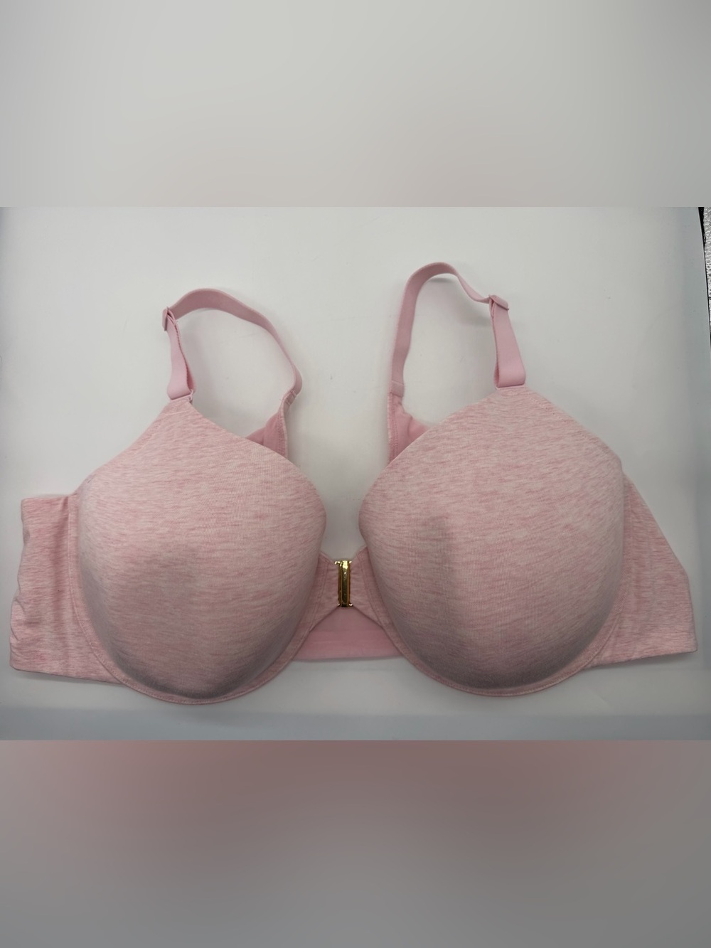 Torrid Full Coverage Lightly Lined Front Close Bra Pink Size 50D